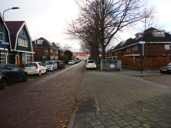 Romerkerkweg ter hoogte waar eens de school heeft gestaan. 4 december 2018 
Keywords: Bwijk Romerkerkweg